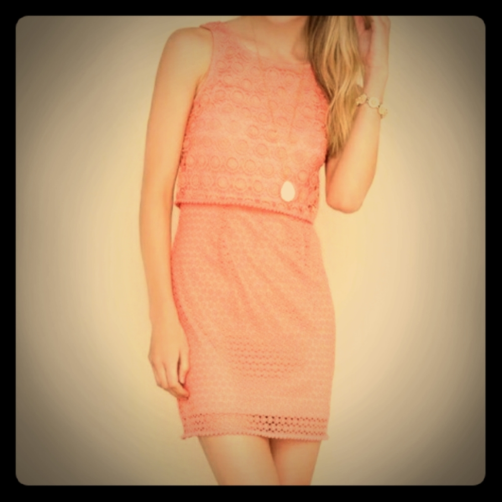 AYLA Nordstrom CORAL dress